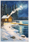 Riverside Winter Night - Artistry Numbers