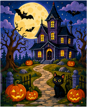 Whimsical Halloween Night