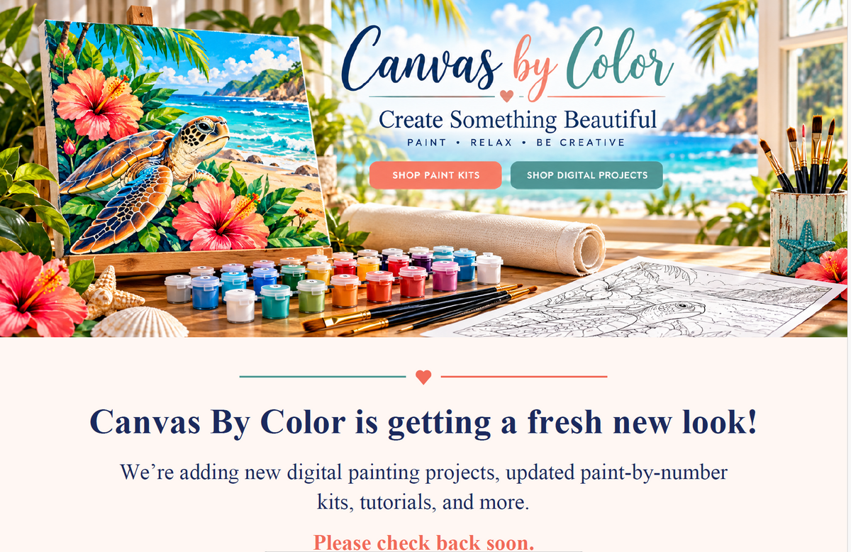 Canvas By Color is getting a fresh new look!