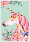 Dreamy Floral Unicorn -  Artistry Numbers