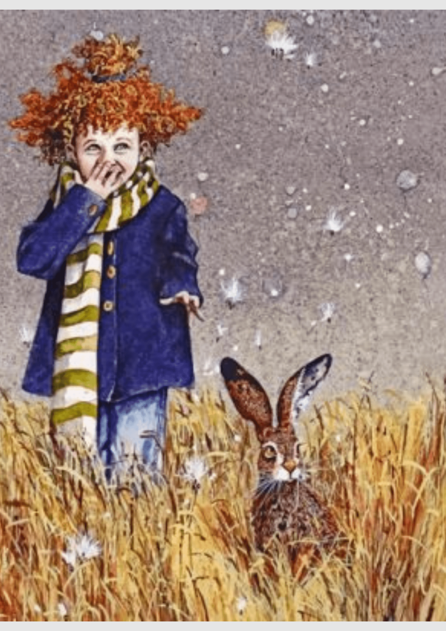 Little Girl And Rabbit -  Artistry Numbers