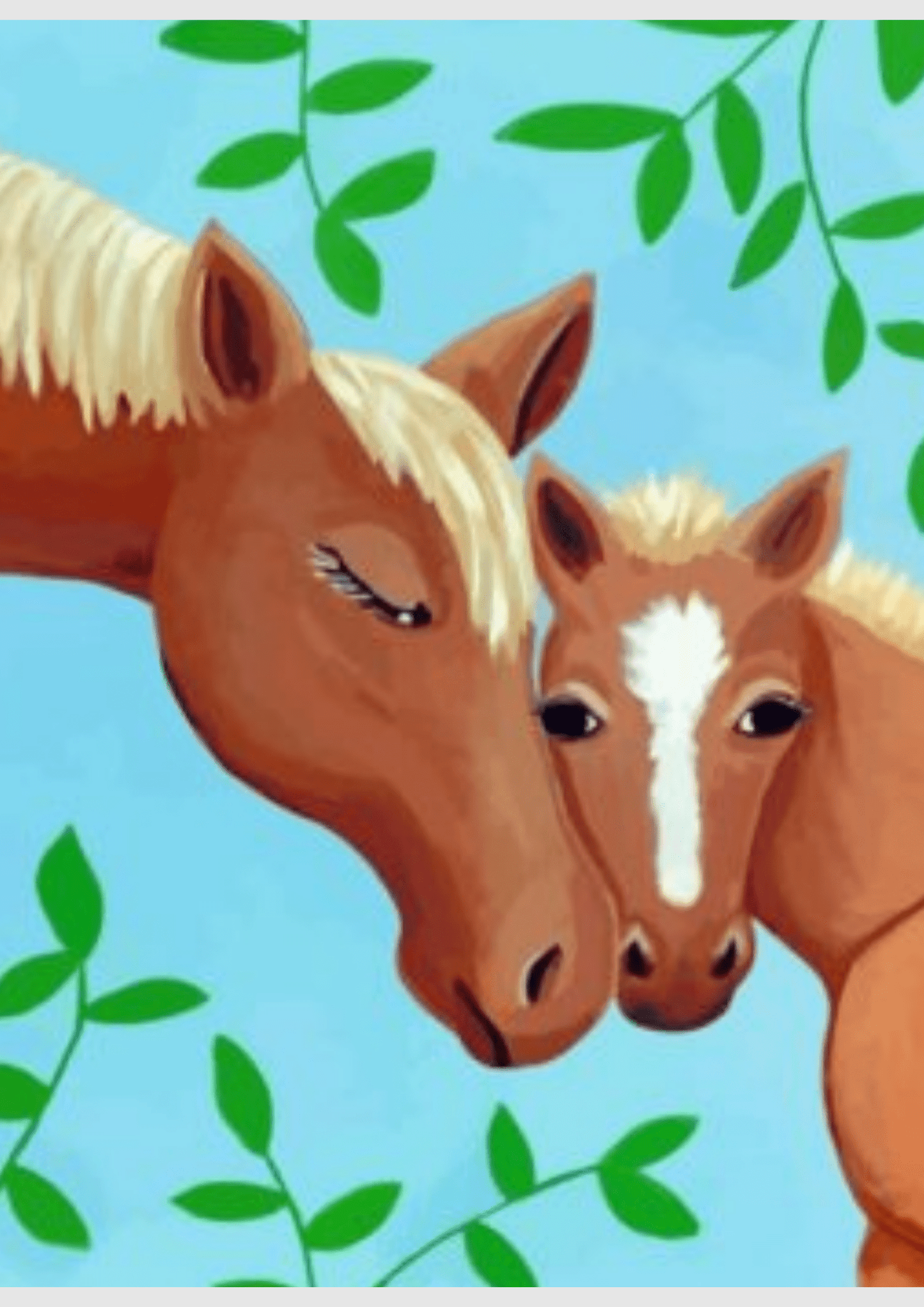 Tender Bond: Mother and Foal -  Artistry Numbers