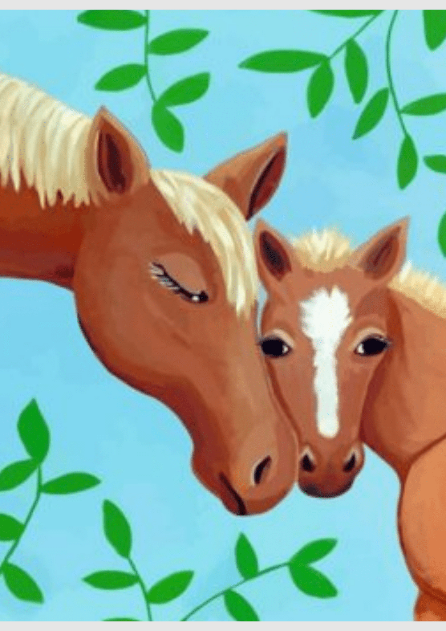 Tender Bond: Mother and Foal -  Artistry Numbers