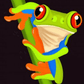 Vibrant Tree Frog on the Move -  Artistry Numbers